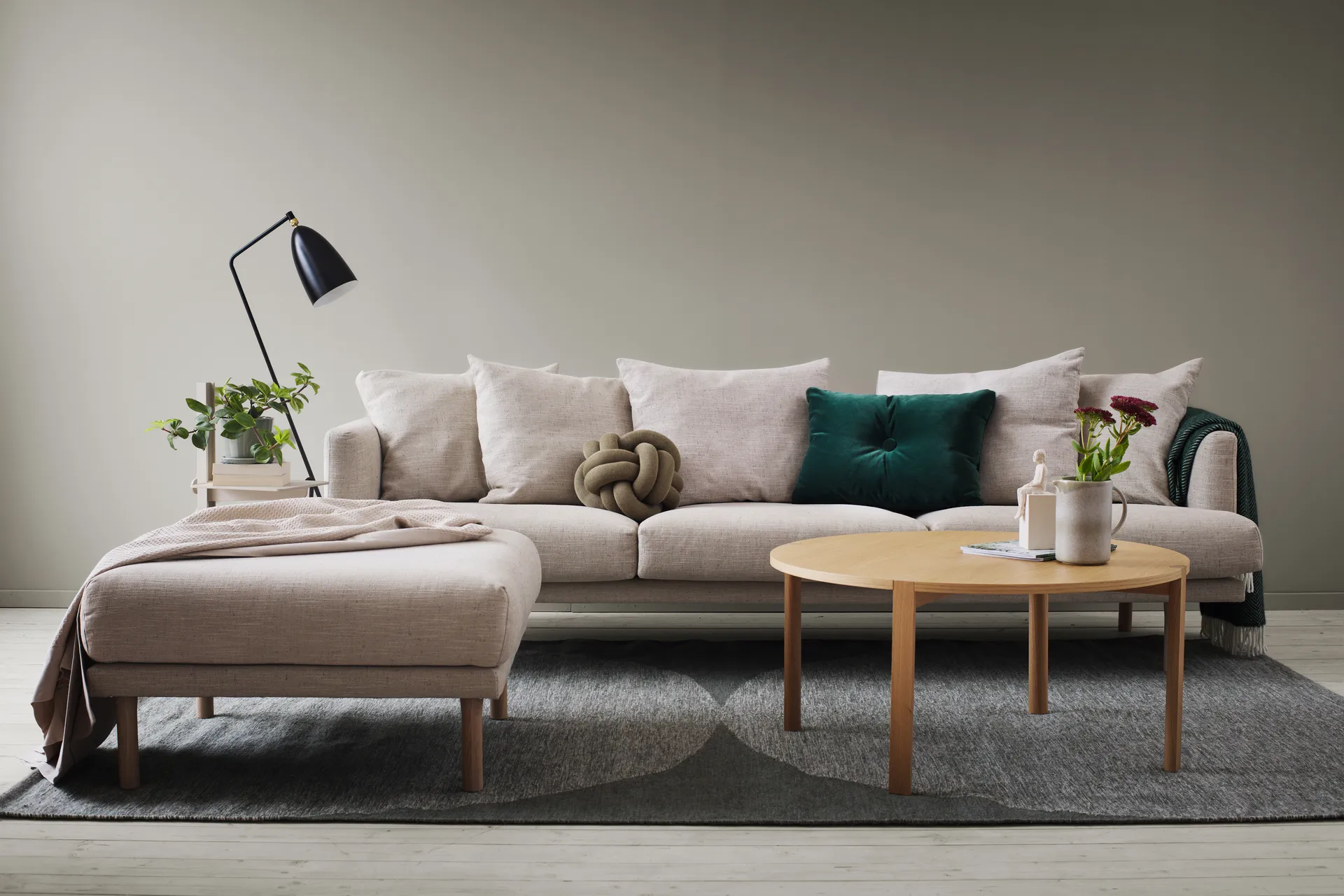 Reposapiés Sjövik, Bern Beige 0341-roble blanco aceitado 1898