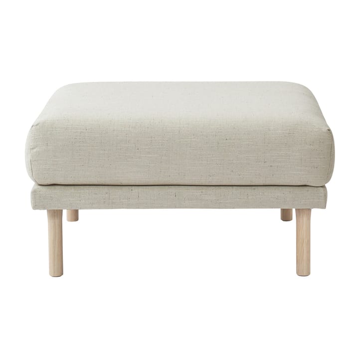 Reposapiés Sjövik, Tyg Bern 0341, patas aceitado blanco 1898