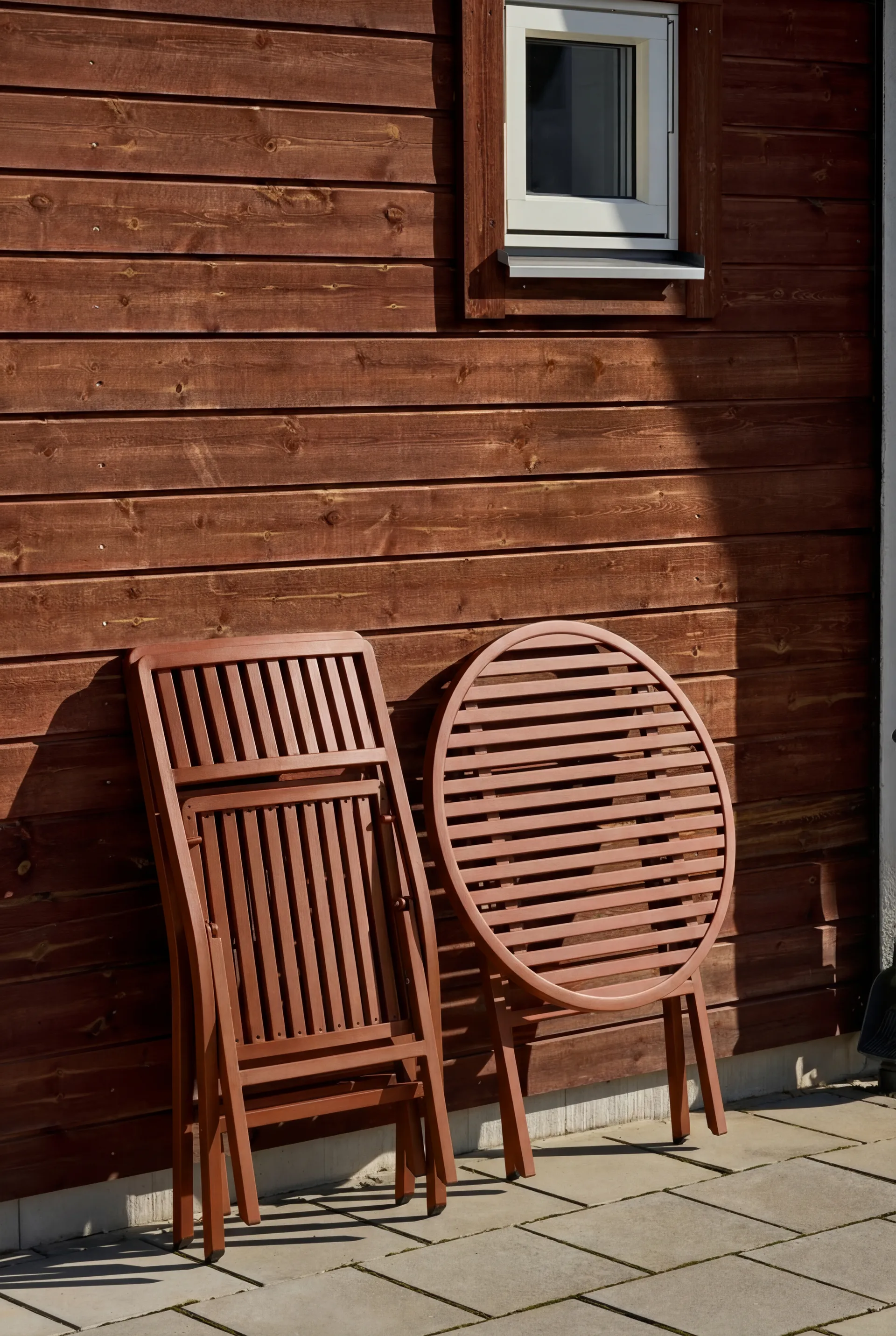 Set de terraza Verona, Burnt red 1898