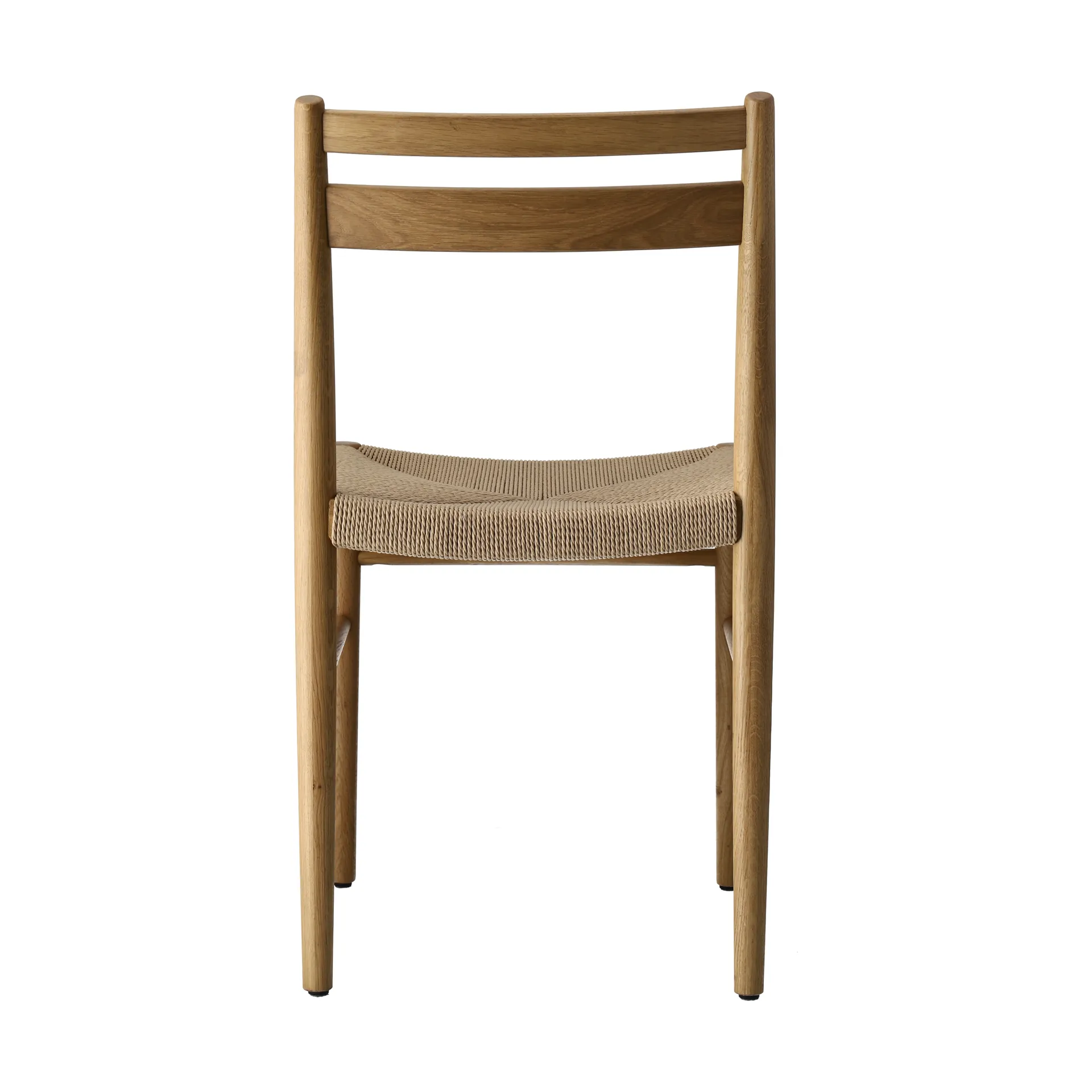 Silla de comedor Fridhem, Roble lacado-trenzado natural, pack de 4,  1898