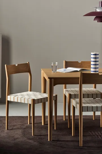 Silla Ekeryd - Webbing-laquered oak - 1898