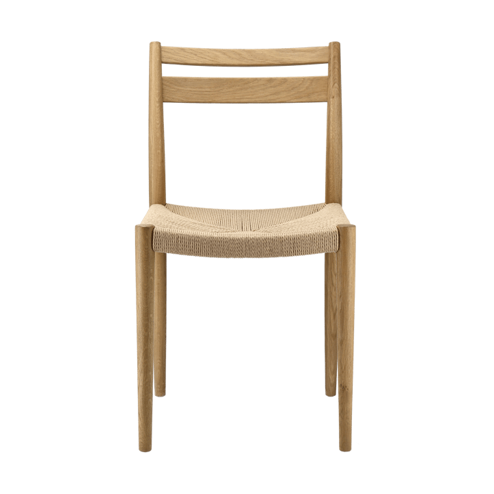 Silla Fridhem - Papercord-laquered oak - 1898
