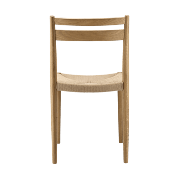 Silla Fridhem - Papercord-laquered oak - 1898