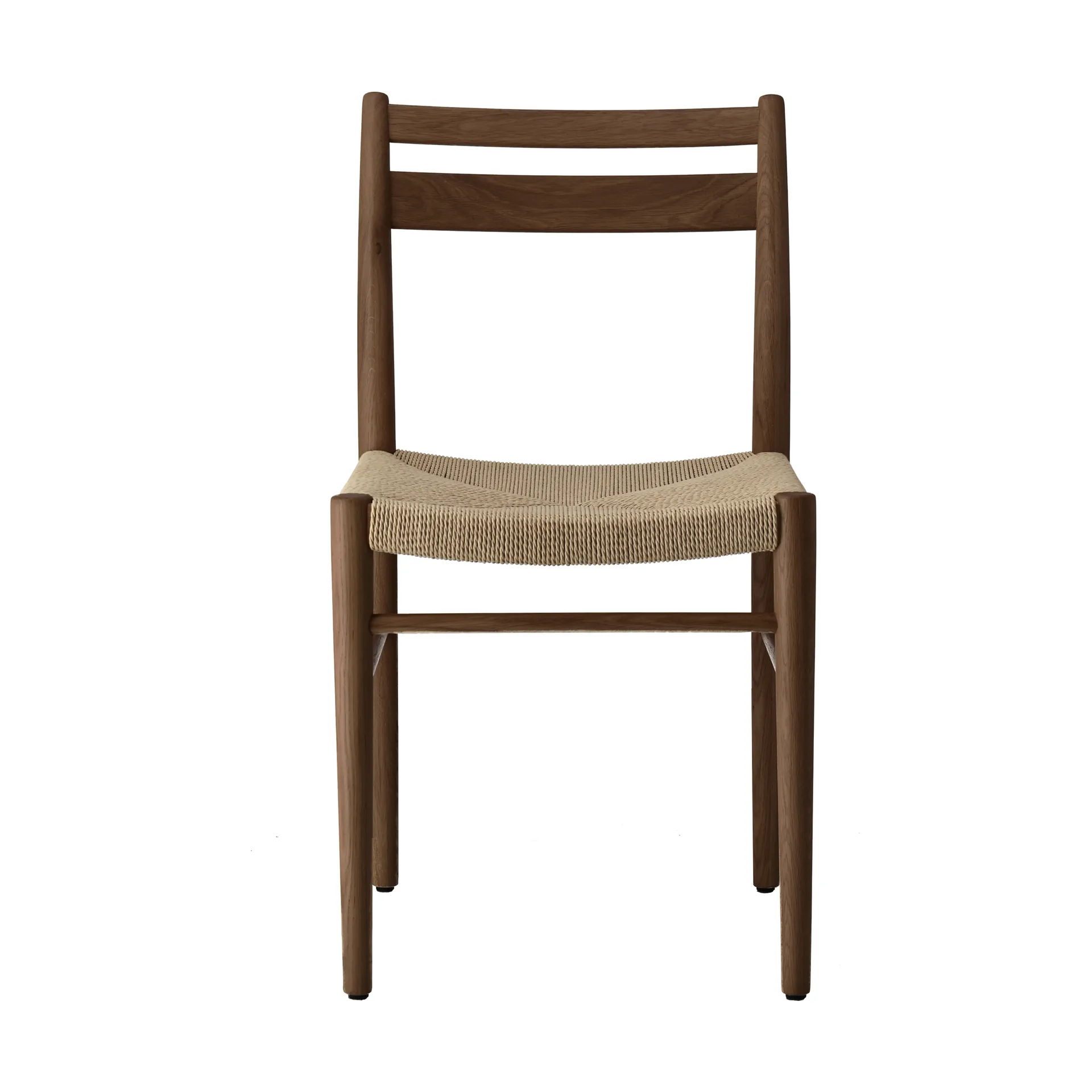 Silla Fridhem, Roble ahumado lacado-trenzado natural 1898