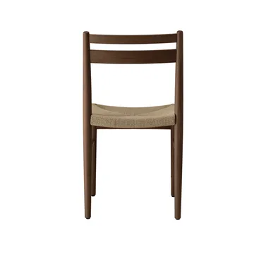 Silla Fridhem - Roble ahumado lacado-trenzado natural - 1898