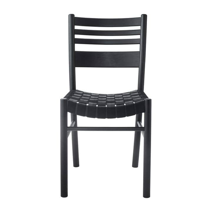 Silla Lillö asiento trenzado - negro - 1898