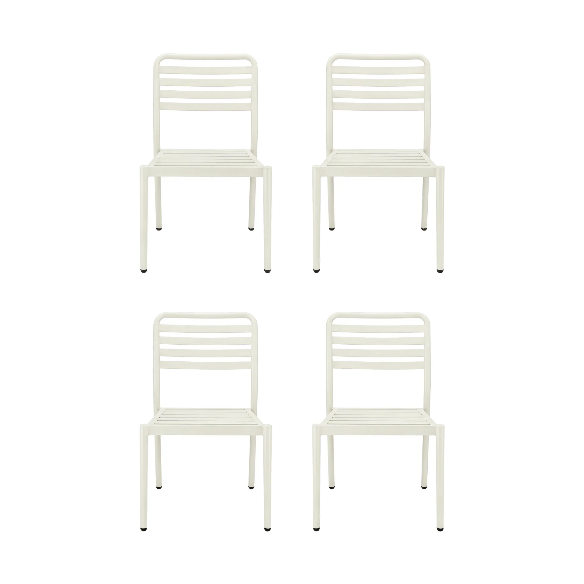 Silla Messina, Off white, 4-pack,  1898