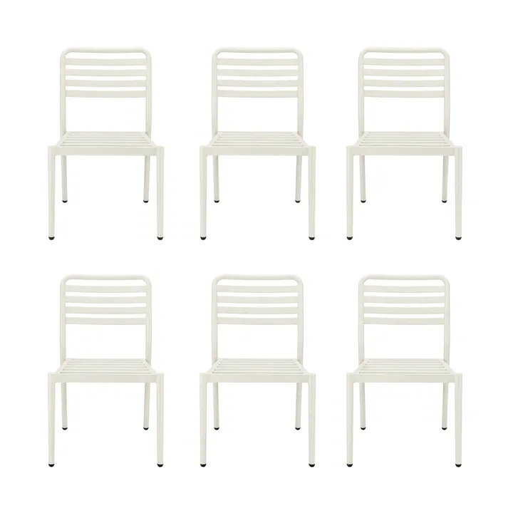 Silla Messina, Off white, 6-pack - 1898