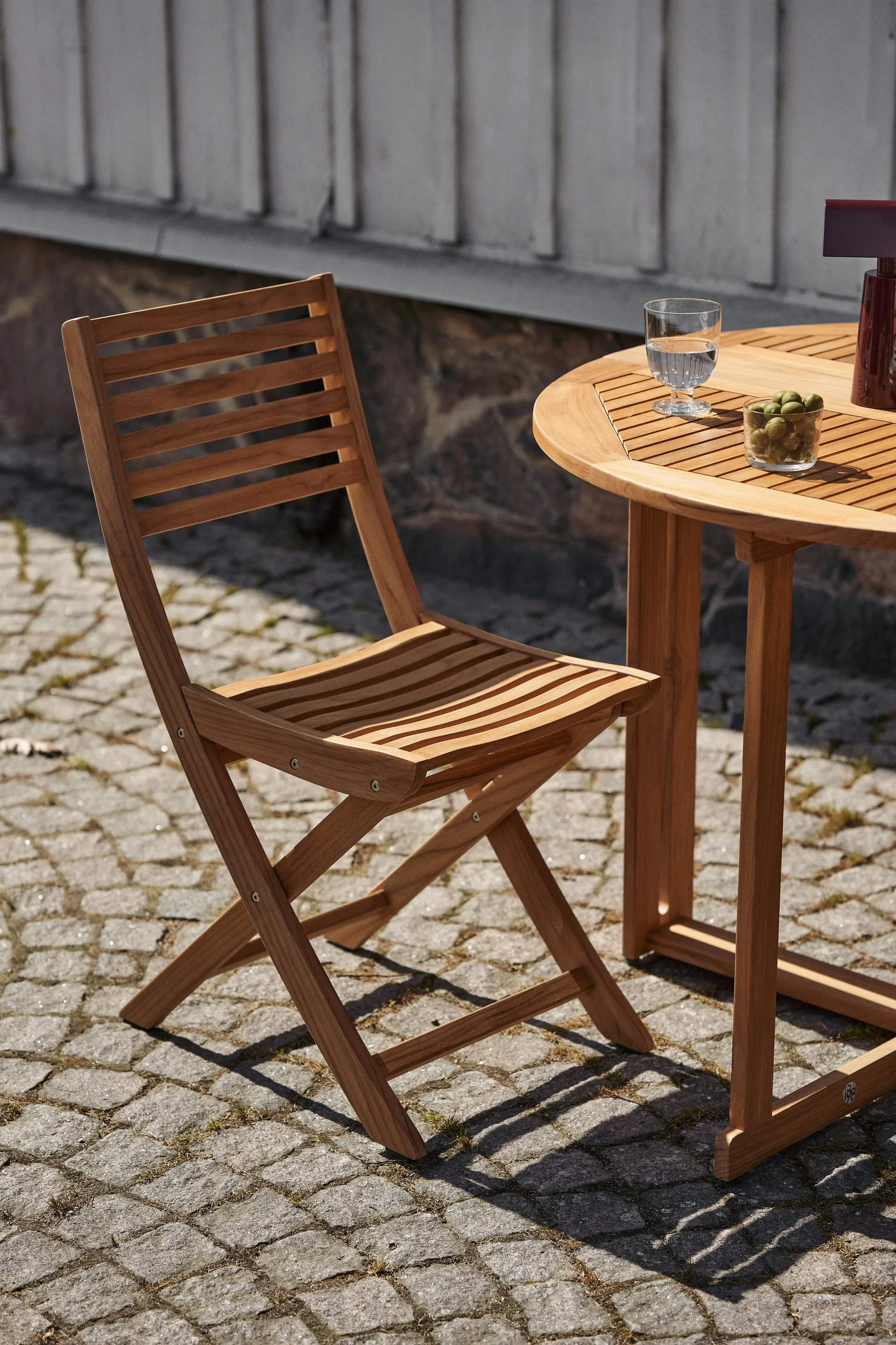 Silla plegable Aneboda, Teca 1898