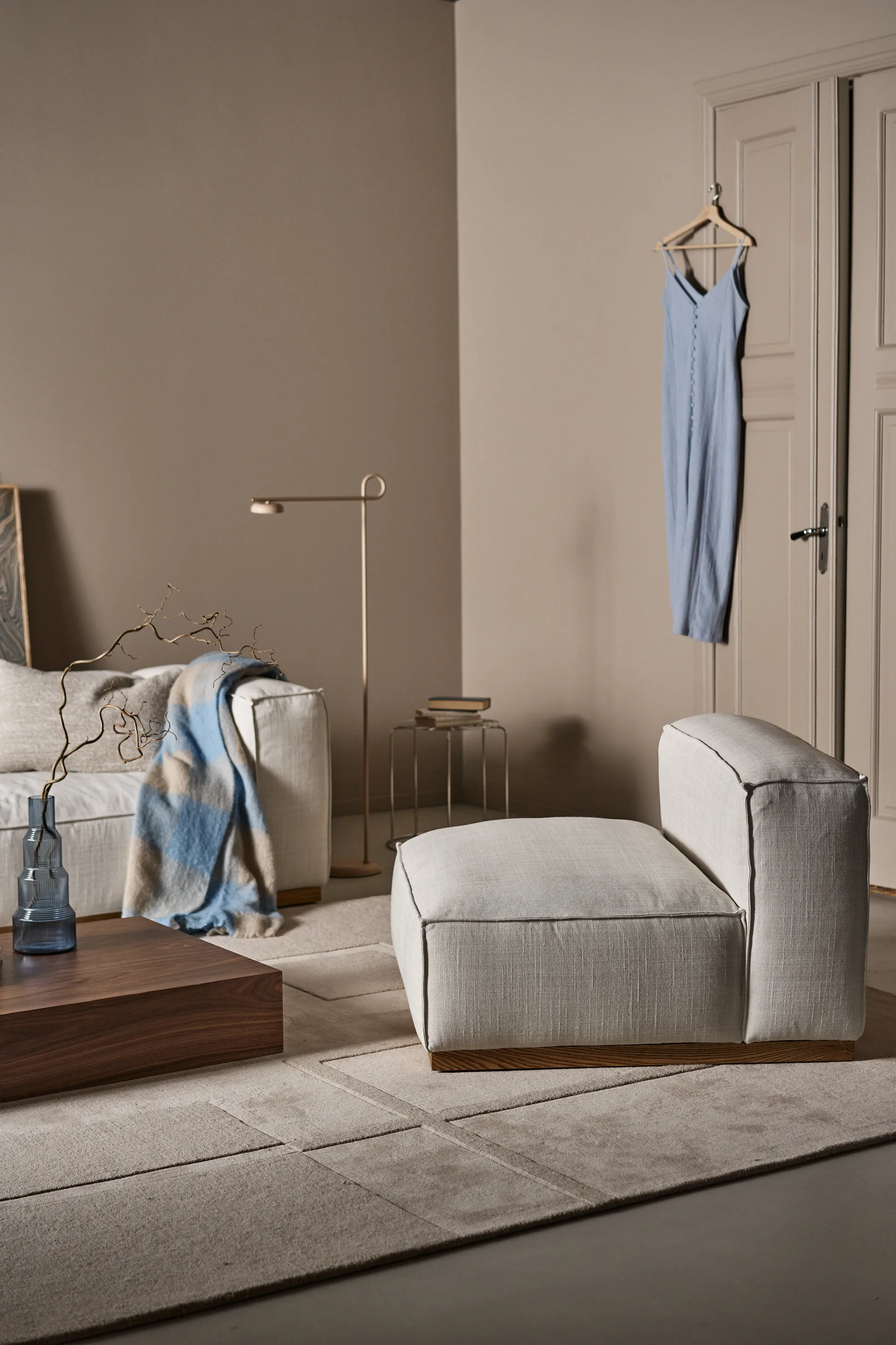 Sillón de 1,5 plazas Bergsdal, Oslo nature 1898