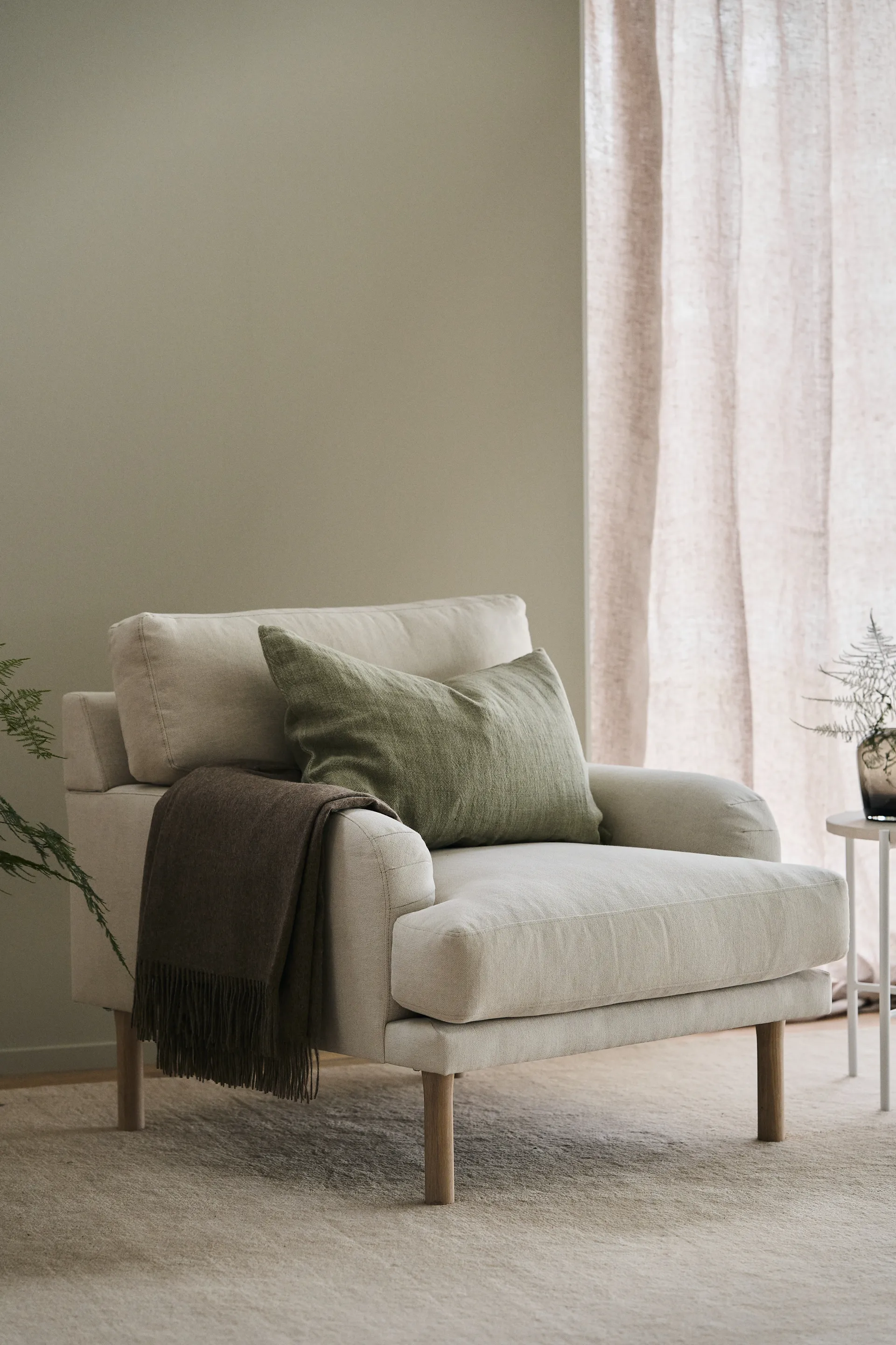 Sillón Lidnäs, Caleido beige 1898