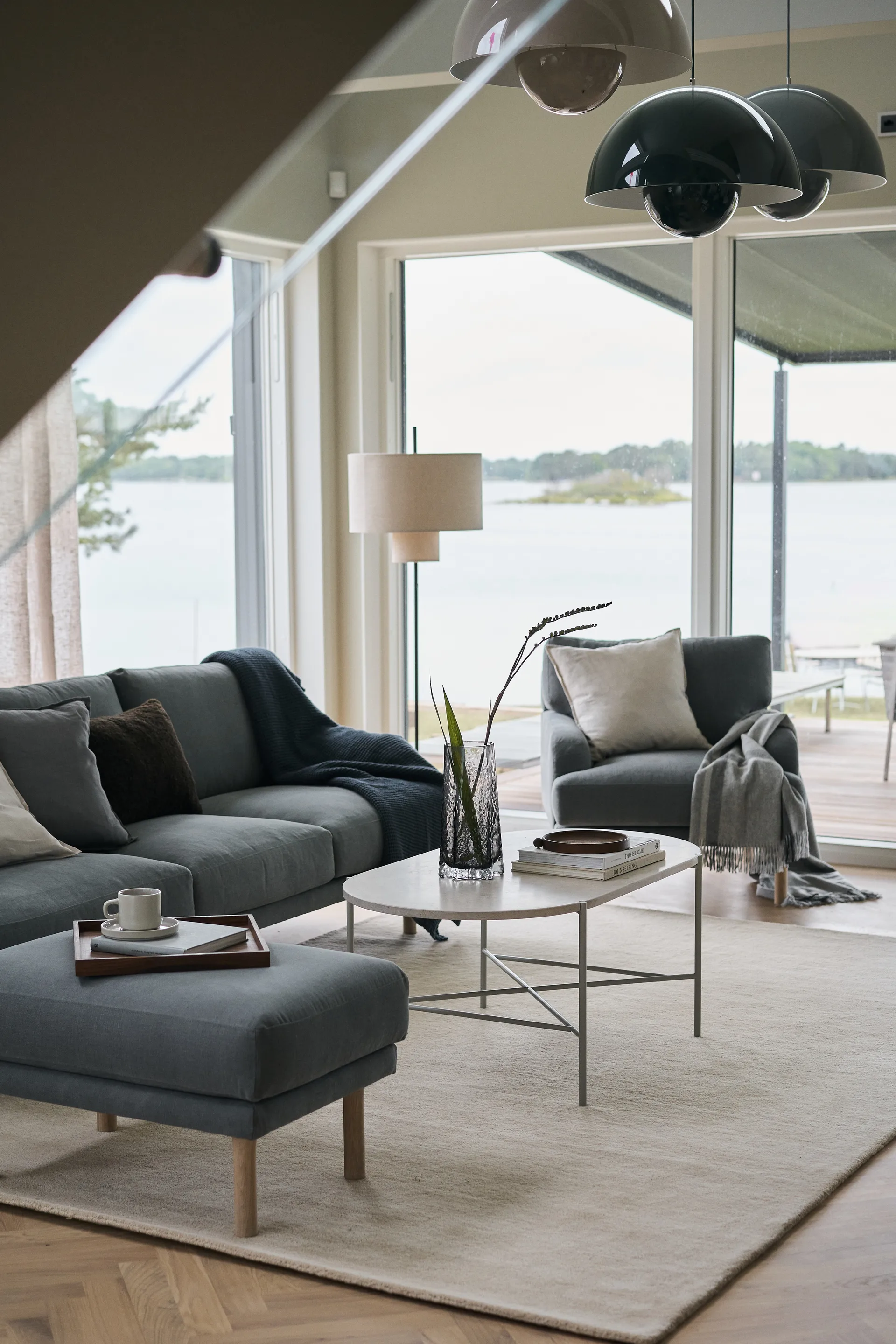 Sillón Lidnäs, Caleido gris oscuro 1898