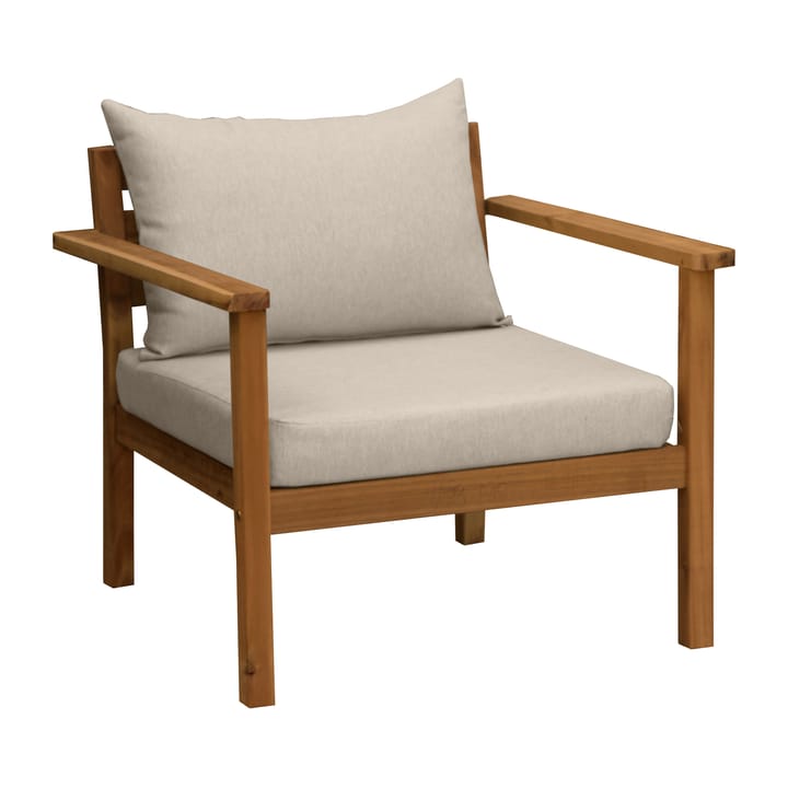 Sillón lounge Stockaryd teak/beige - undefined - 1898