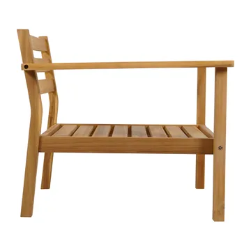 Sillón lounge Stockaryd teak/light grey - 1898