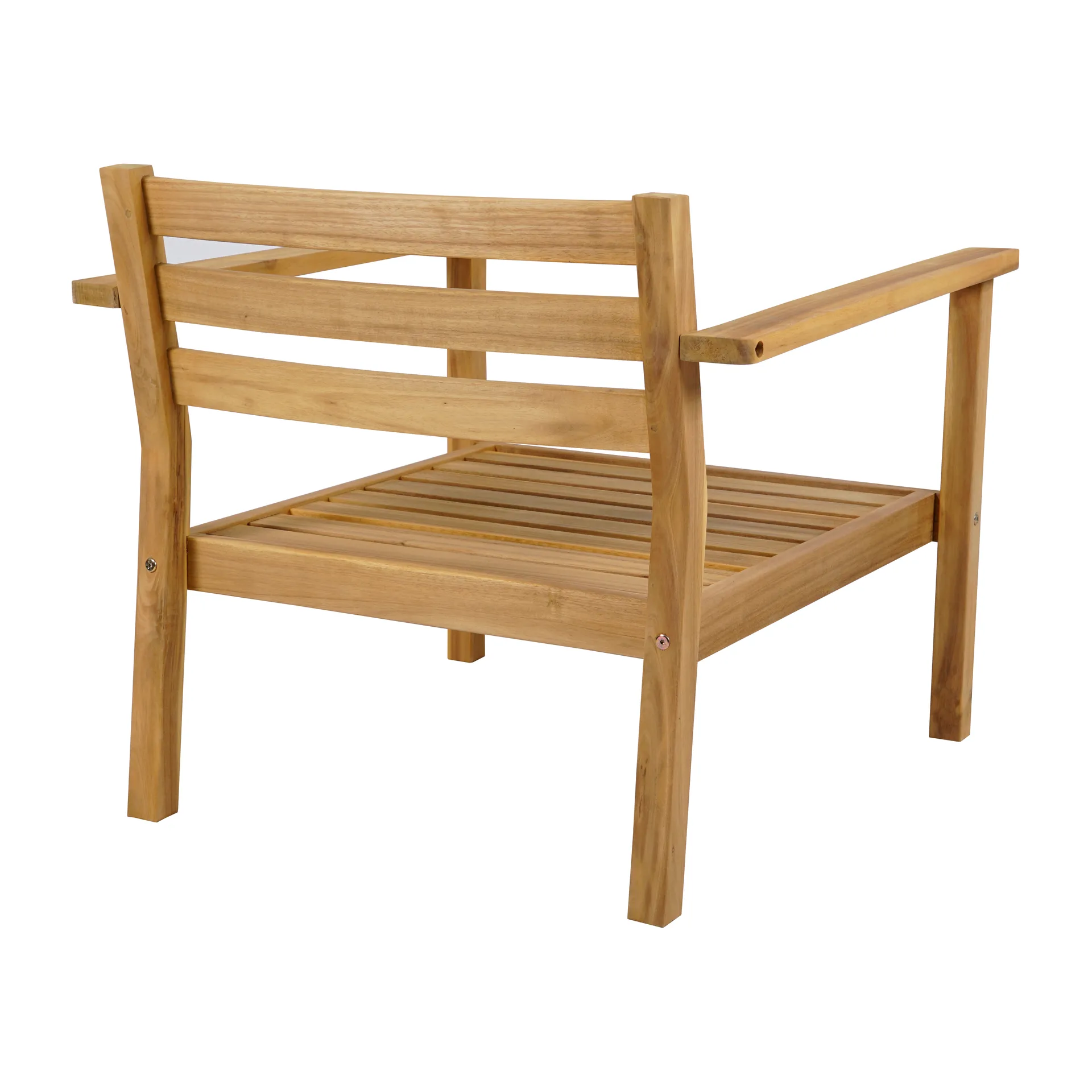 Sillón lounge Stockaryd teak/light grey,  1898