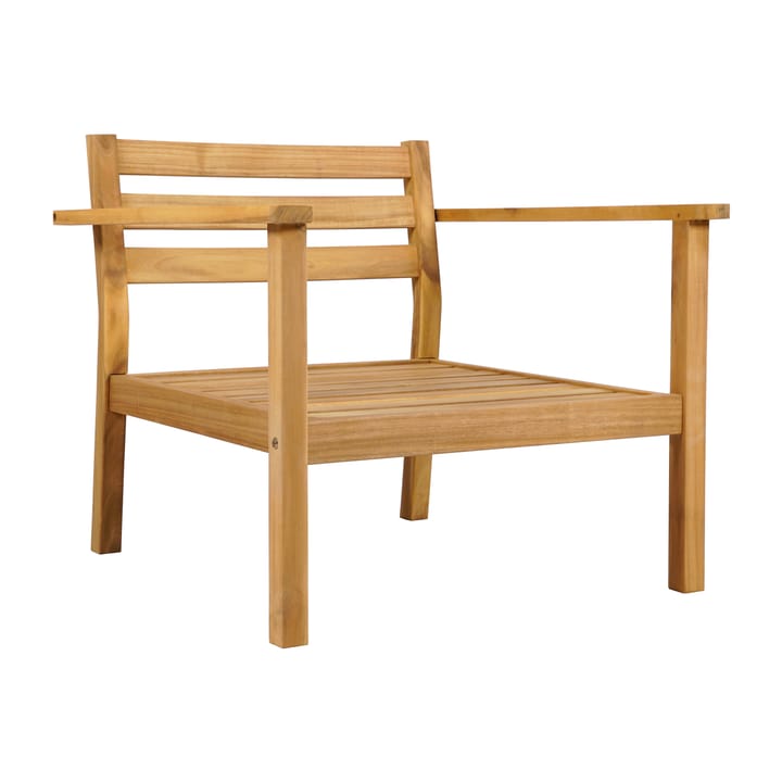 Sillón lounge Stockaryd teak/light grey 1898