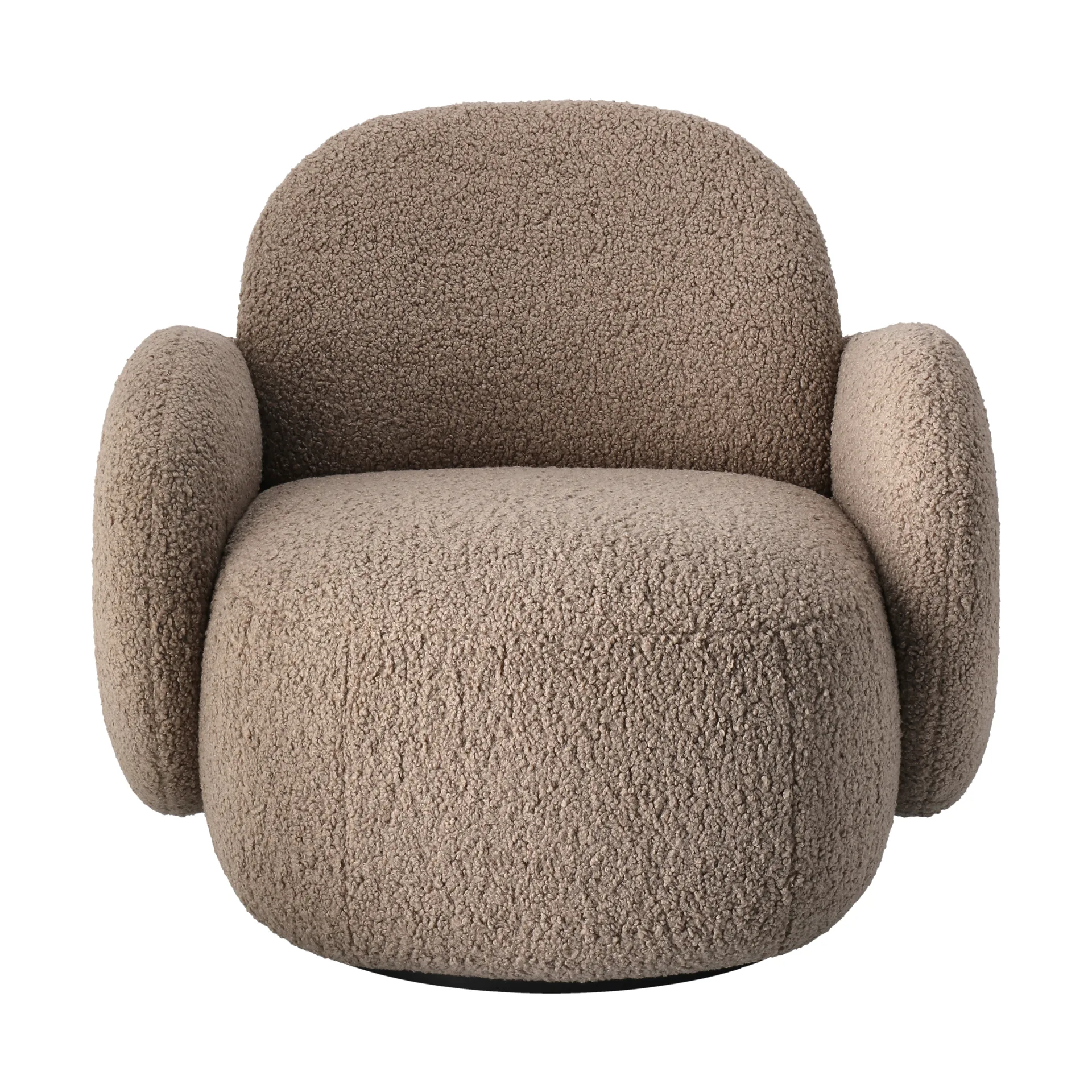 Sillón Mo con función giratoria, Glore brown 1898