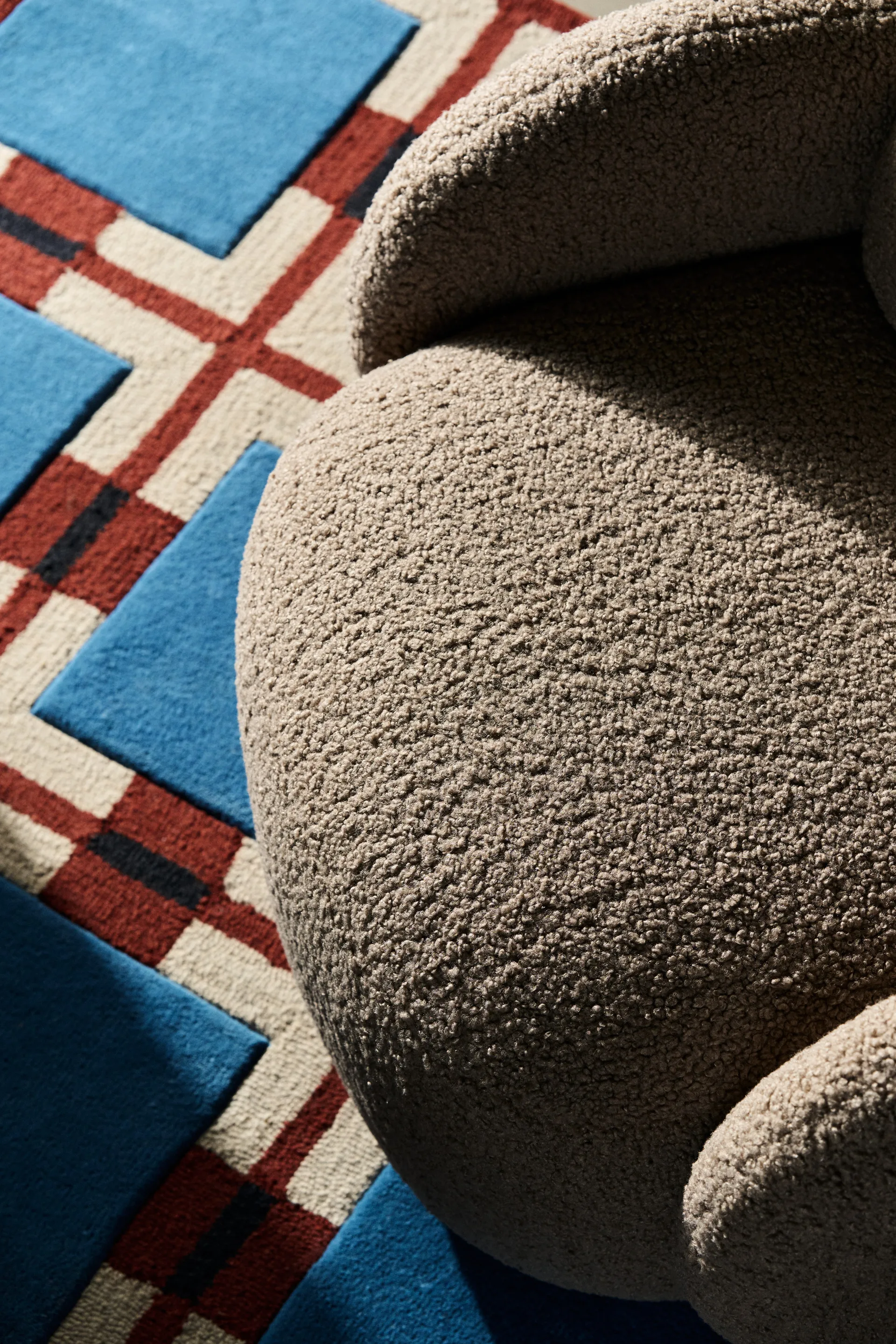 Sillón Mo con función giratoria, Glore brown 1898