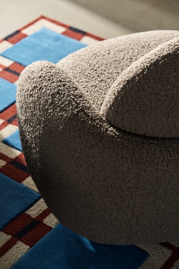 Sillón Mo con función giratoria - Glore brown - 1898