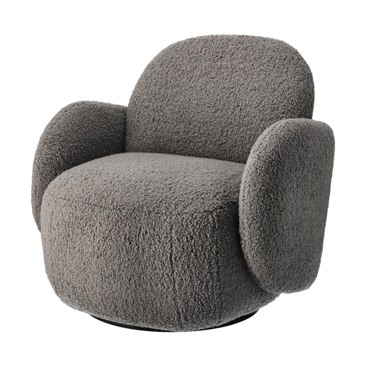 Sillón Mo con función giratoria - Glore grey - 1898