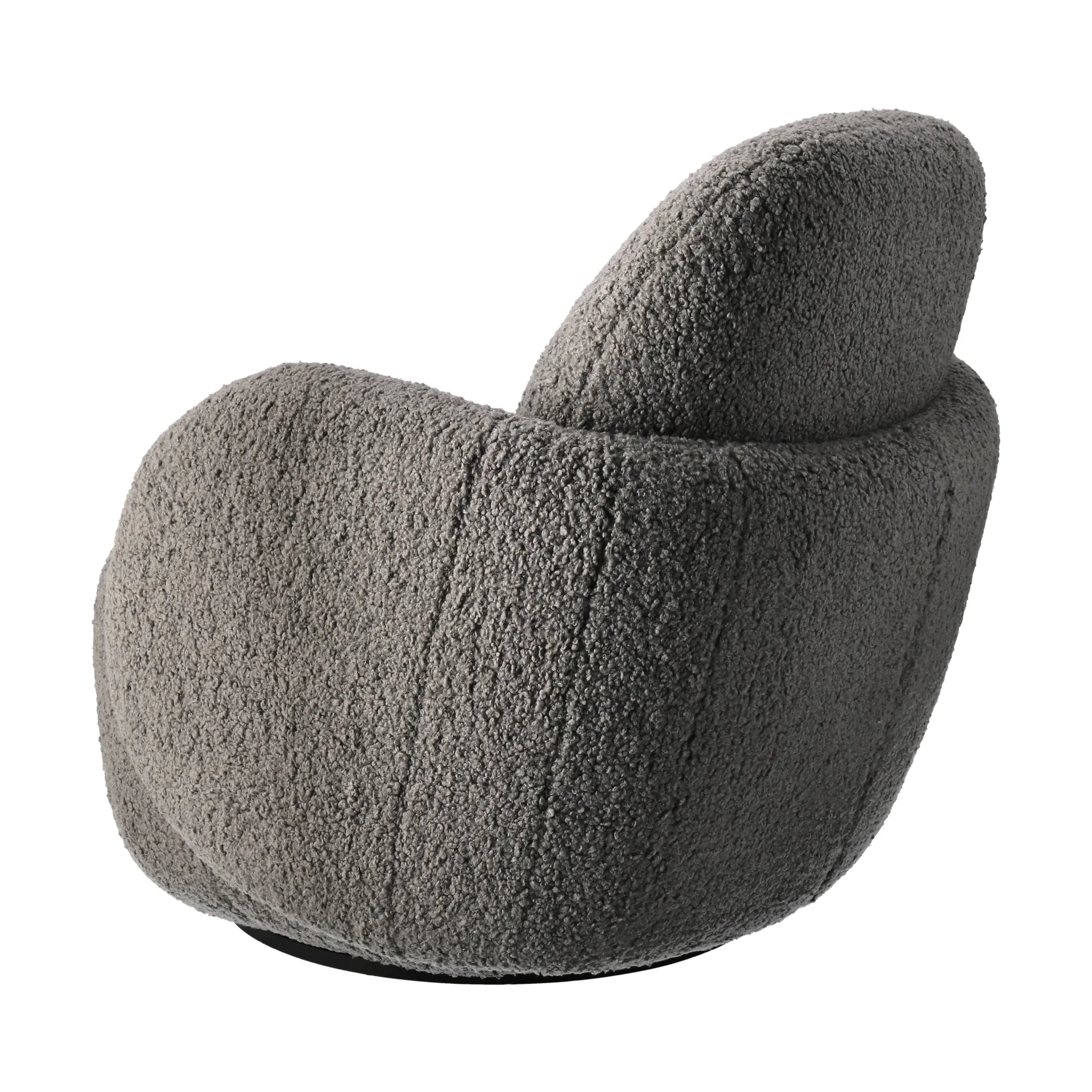 Sillón Mo con función giratoria, Glore grey 1898