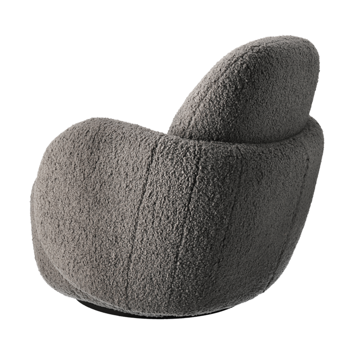 Sillón Mo con función giratoria, Glore grey 1898