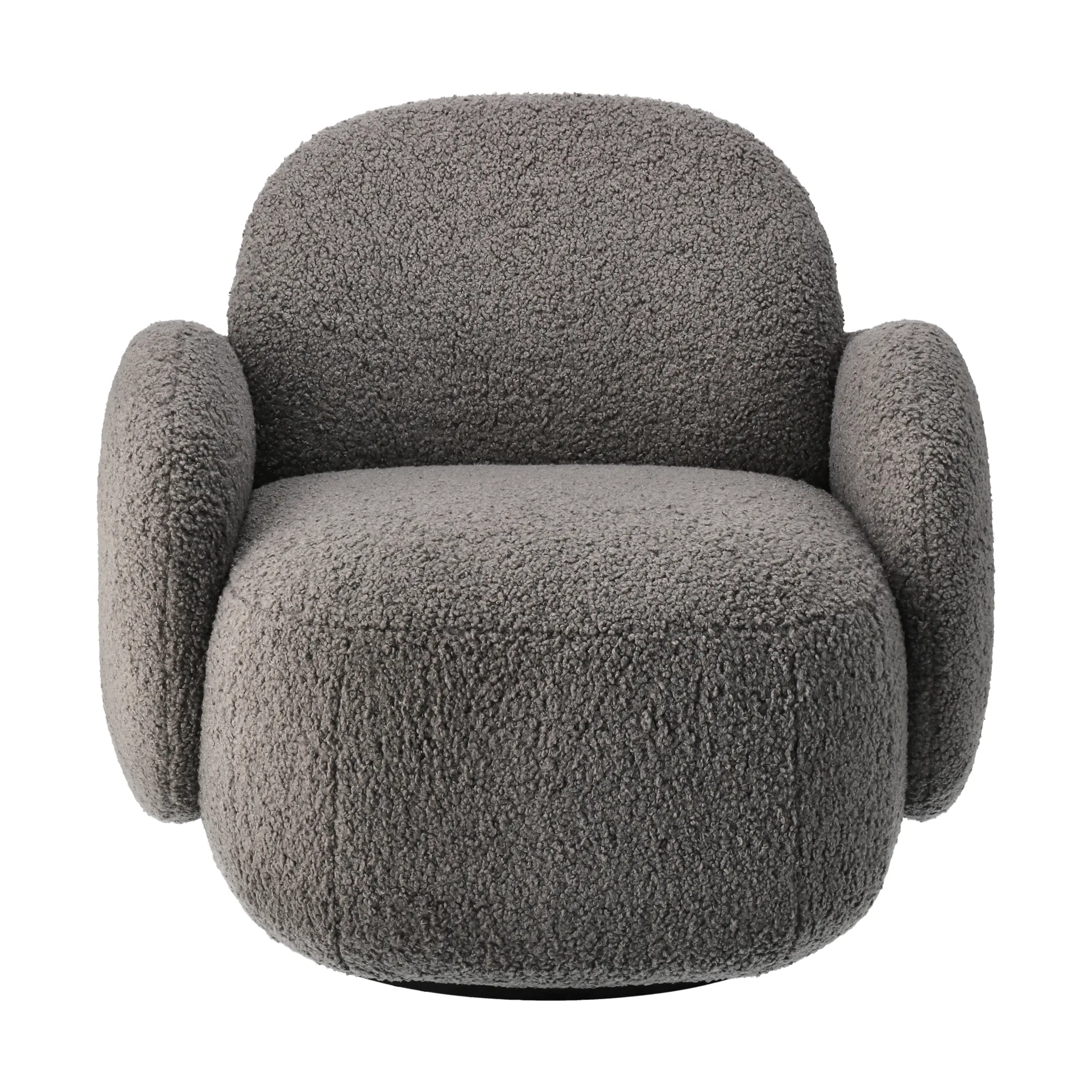 Sillón Mo con función giratoria, Glore grey 1898