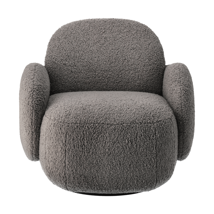 Sillón Mo con función giratoria, Glore grey 1898