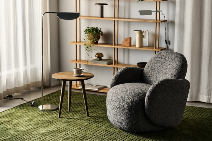 Sillón Mo con función giratoria, Glore grey 1898