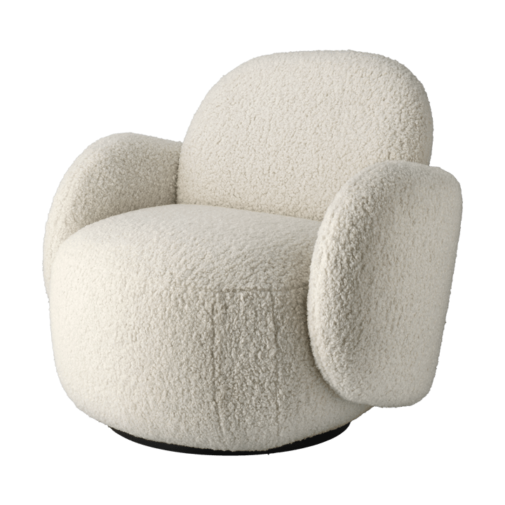 Sillón Mo con función giratoria - Glore white - 1898