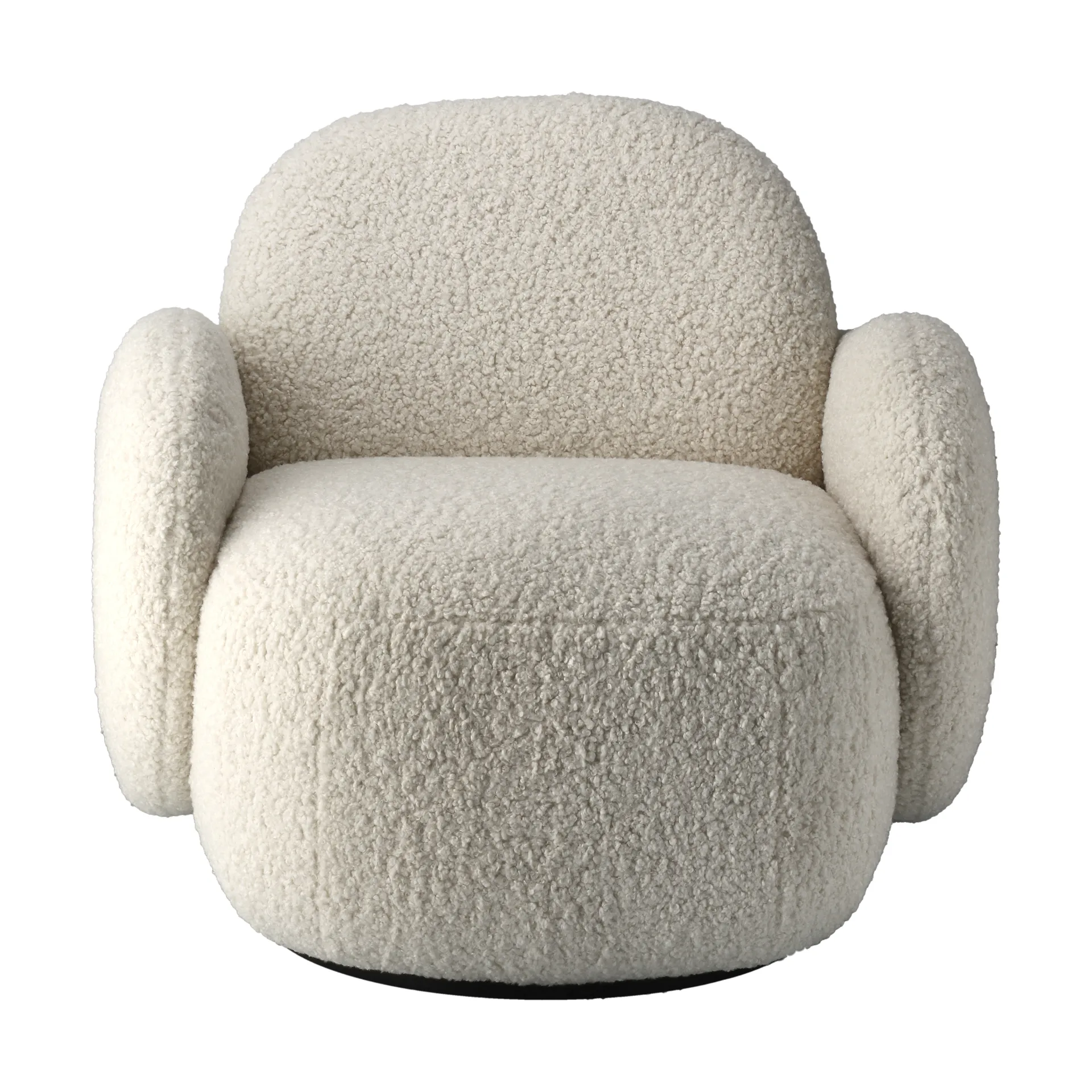 Sillón Mo con función giratoria, Glore white 1898