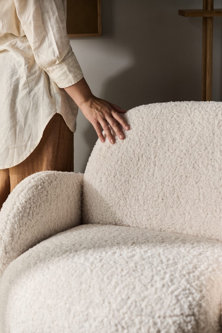 Sillón Mo con función giratoria, Glore white 1898