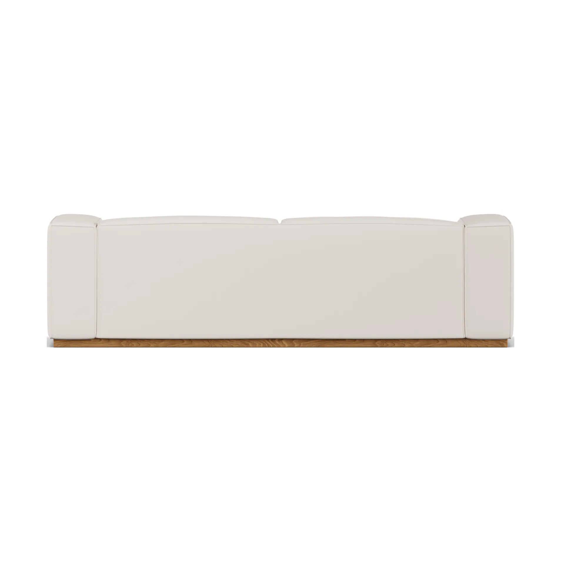 Sofá Bergsdal, Caleido beige 9600-Fresno teñido en roble, 3 plazas 1898
