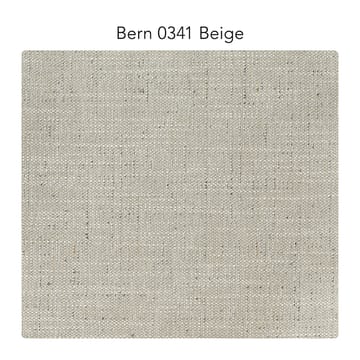 Sofá Bredhult - 3 plazas tela bern 0341 beige, patas de acero en negro - 1898