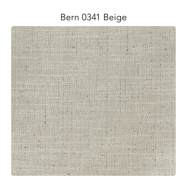 Sofá Bredhult - 3 plazas tela bern 0341 beige, patas de acero en negro - 1898