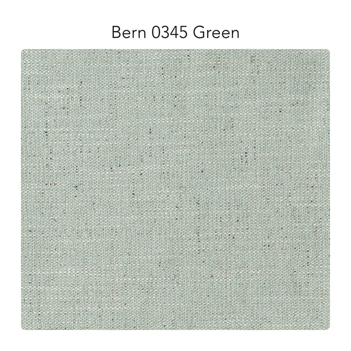Sofá Bredhult, 3 plazas tela bern 0345 green, patas roble aceitado blanco 1898