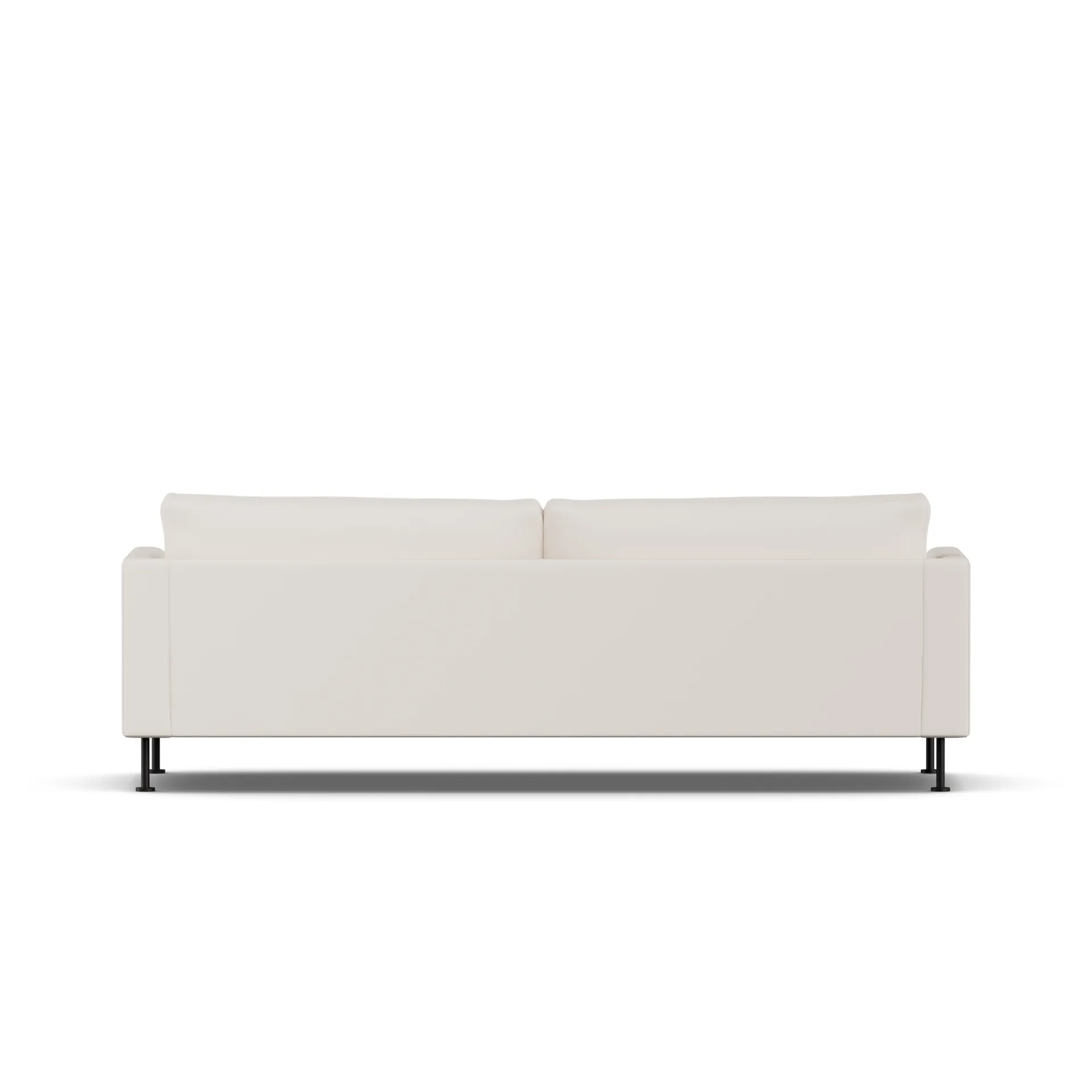 Sofá Bredhult, Caleido Beige 9600-acero negro, 3 plazas 1898