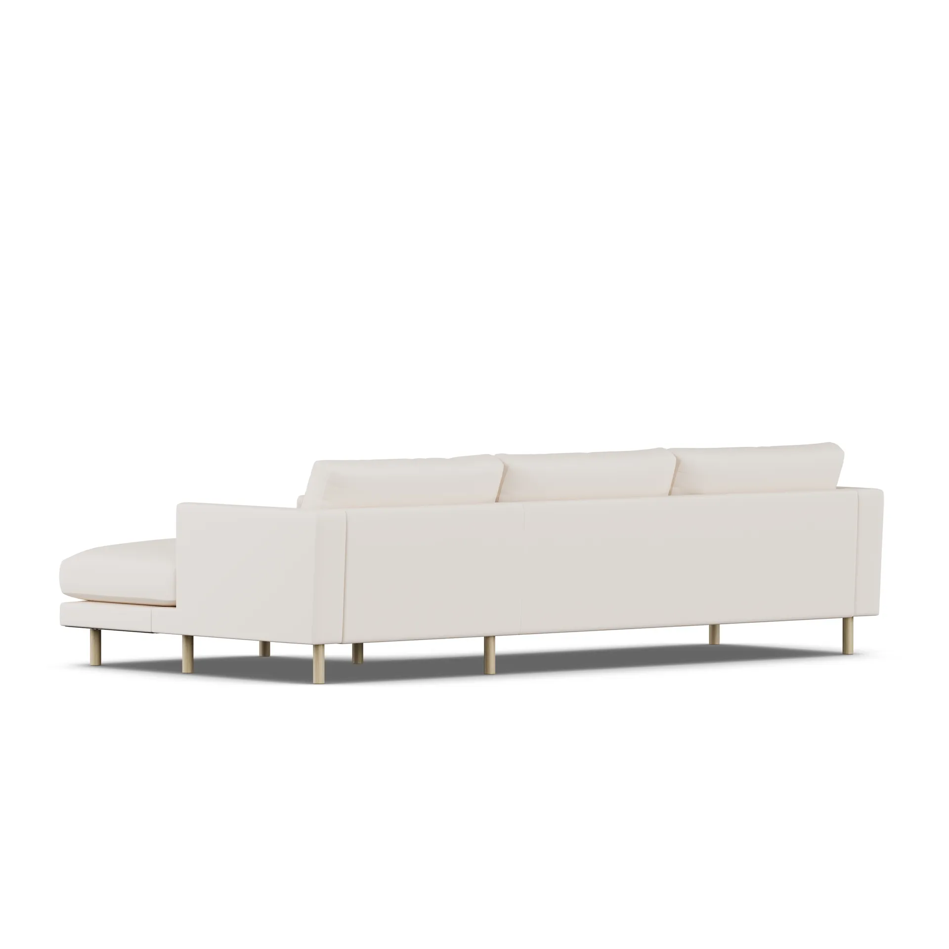 Sofá Bredhult, Caleido Beige 9600-roble blanco aceitado, 2,5 plazas C1 1898