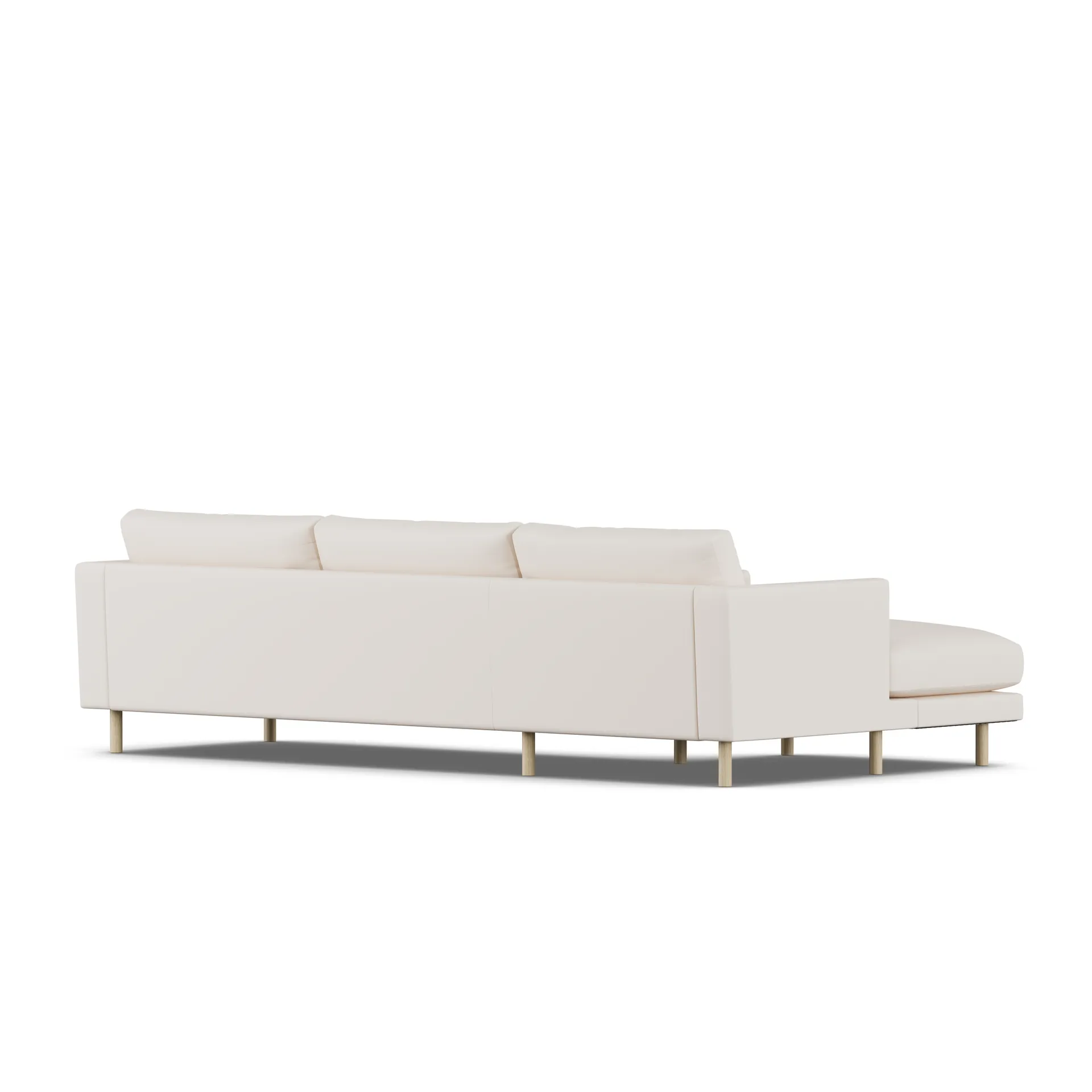 Sofá Bredhult, Caleido Beige 9600-roble blanco aceitado, 2,5 plazas C2 1898