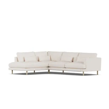 Sofá Bredhult - Caleido Beige 9600-roble blanco aceitado, 3 plazas A2 - 1898