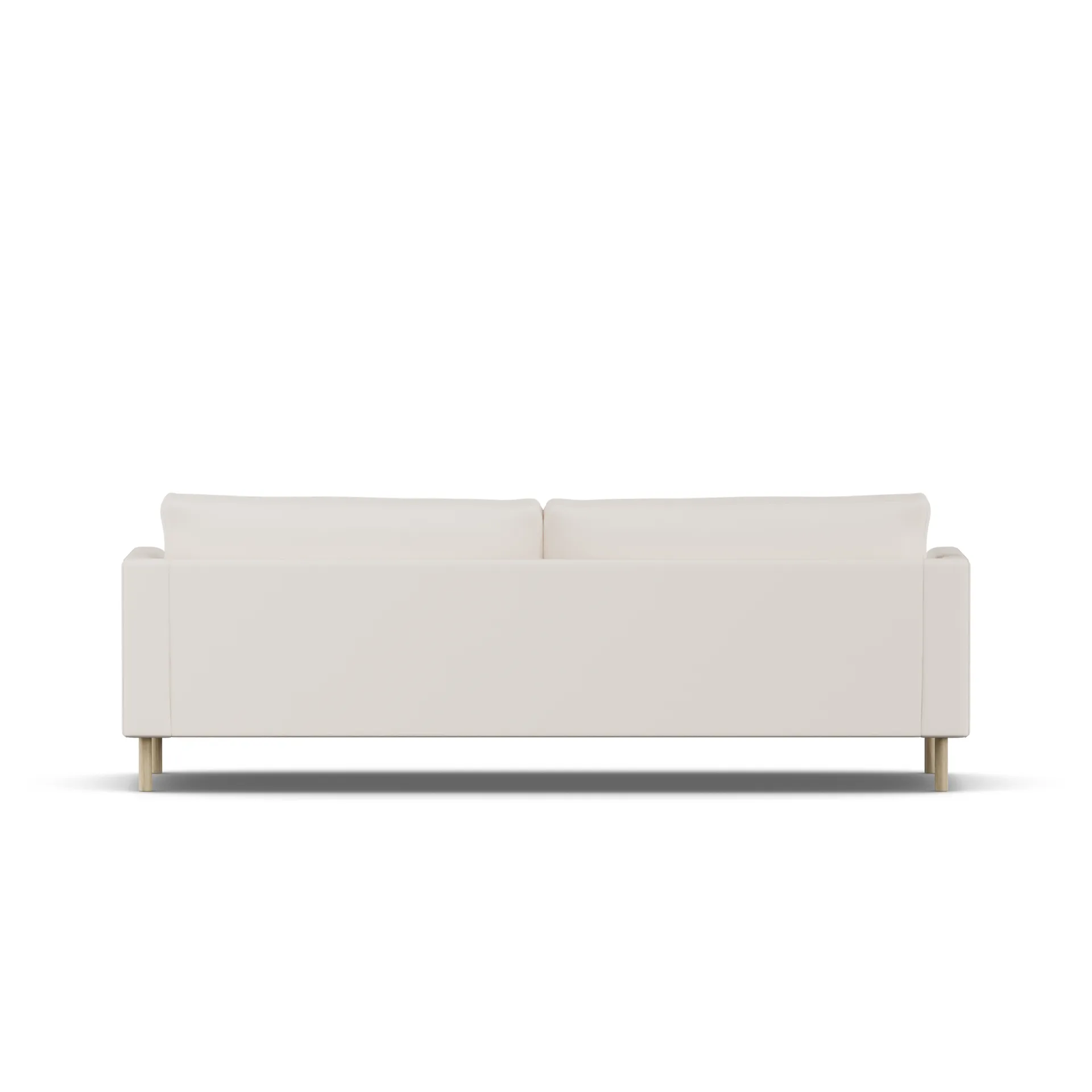 Sofá Bredhult, Caleido Beige 9600-roble blanco aceitado, 3 plazas 1898