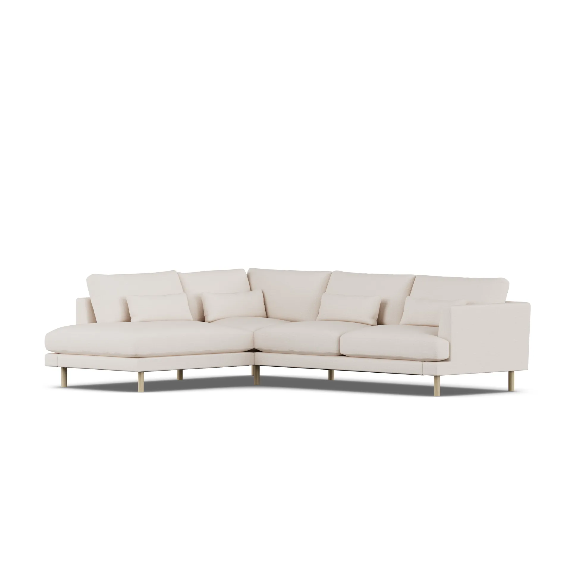 Sofá Bredhult, Same Off White 6671-roble blanco aceitado, 3 plazas A2 1898
