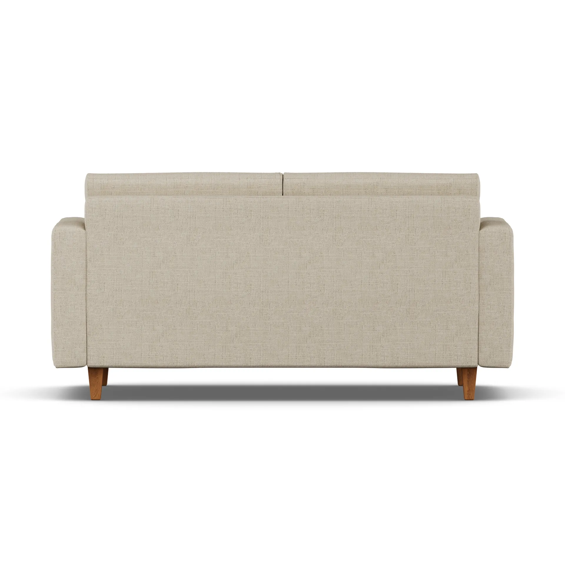 Sofá cama Binga de 2,5 plazas, Bern Beige 0341-fresno teñido en roble 1898