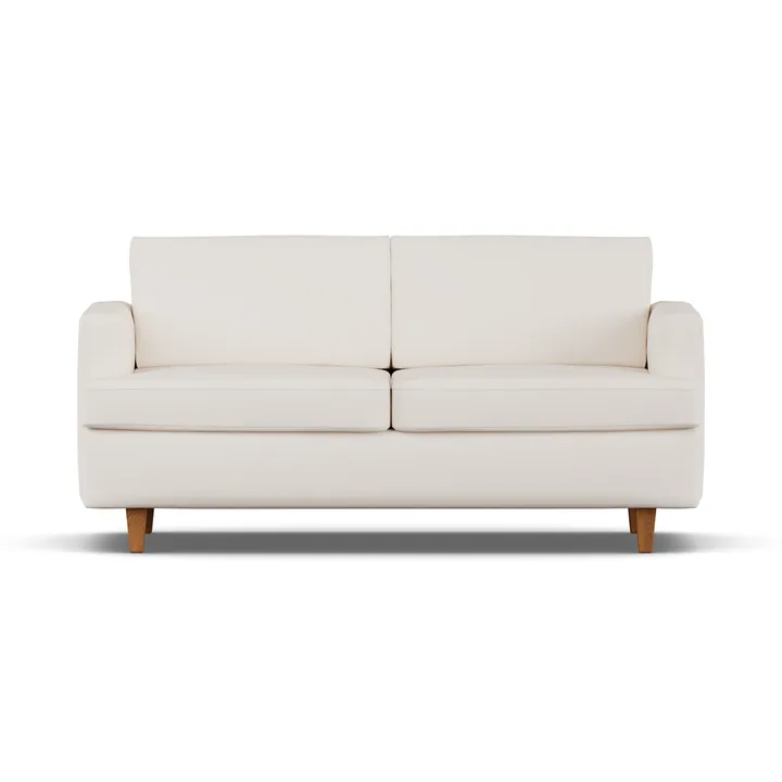 Sofá cama Binga de 2,5 plazas - Caleido Beige 9600-fresno teñido en roble - 1898