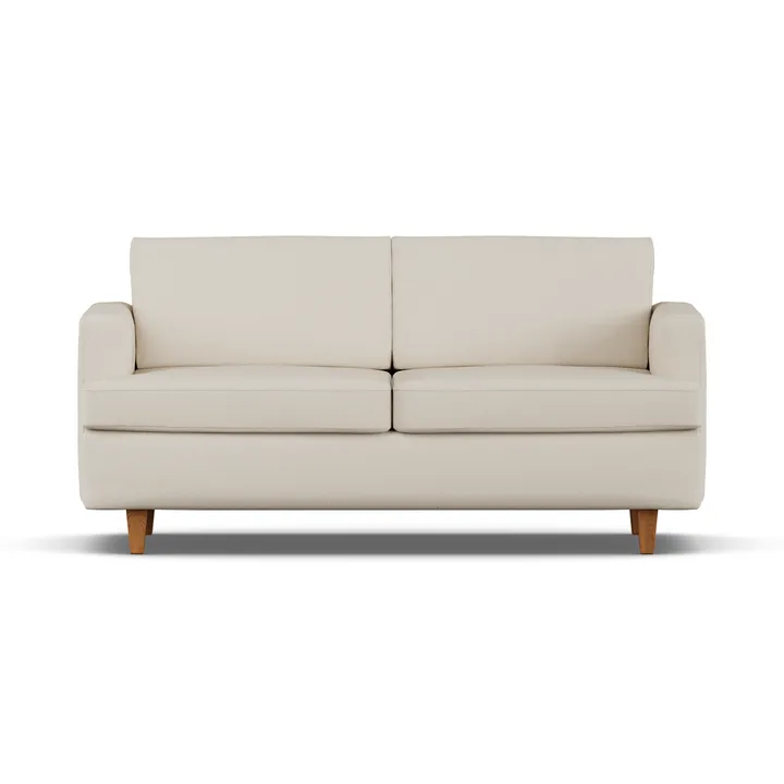 Sofá cama Binga de 2,5 plazas - Jump Beige 1956-fresno teñido en roble - 1898