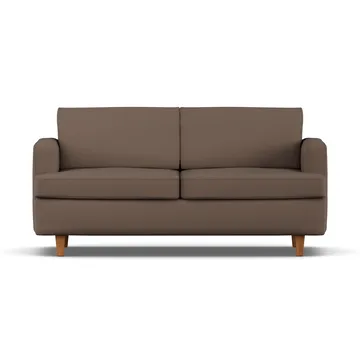 Sofá cama Binga de 2,5 plazas - Jump Brown 1955-fresno teñido en roble - 1898