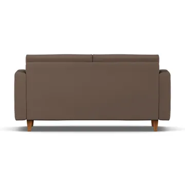 Sofá cama Binga de 2,5 plazas - Jump Brown 1955-fresno teñido en roble - 1898