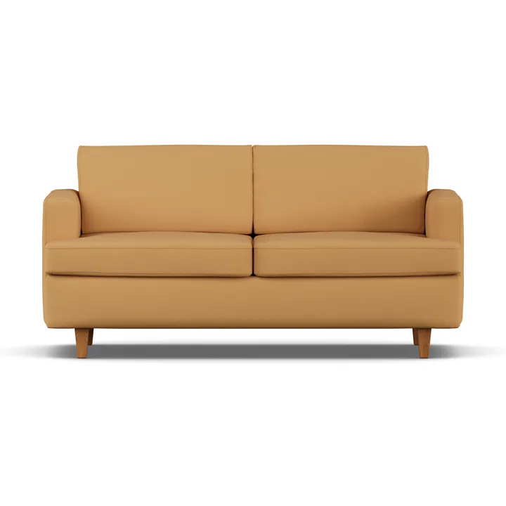 Sofá cama Binga de 2,5 plazas - Jump Honey 1959-fresno teñido oscuro - 1898