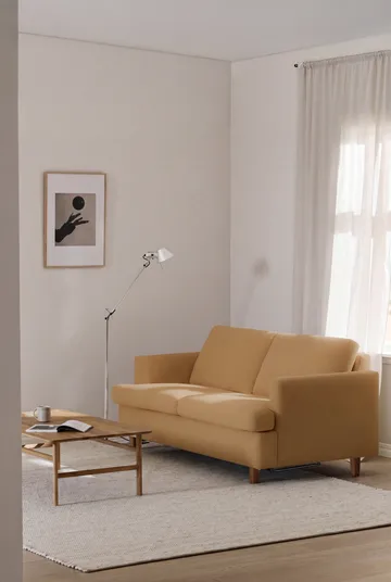 Sofá cama Binga de 2,5 plazas - Jump Honey 1959-fresno teñido oscuro - 1898