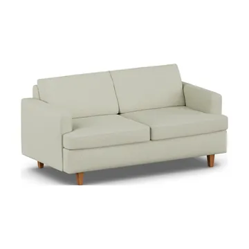 Sofá cama Binga de 2,5 plazas - Luiza Beige 3981-fresno teñido en roble - 1898